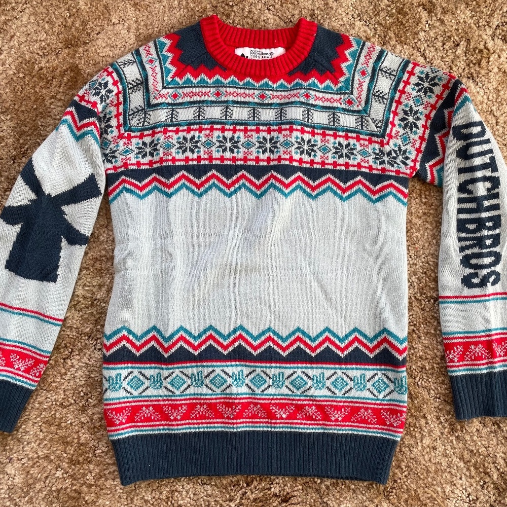 Dutch Bros Christmas sweater